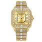 Luxurious Zircon-Encrusted Quartz Watch