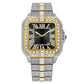 Luxurious Zircon-Encrusted Quartz Watch