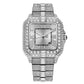 Luxurious Zircon-Encrusted Quartz Watch