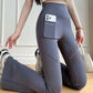 Women's High Waist Slim-Fit Flare Yoga Pants