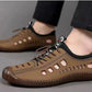 🎉Sapatos de caminhada vazados em couro macio🎉 - Compre 2 e ganhe frete grátis