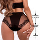 Women’s Sexy Floral Lace Mesh Briefs