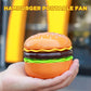 🔥2025 HOT SALE🔥3 Speeds Hamburger Shaped Mini Fan with Mirror