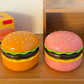 🔥2025 HOT SALE🔥3 Speeds Hamburger Shaped Mini Fan with Mirror
