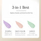 3-color Delicate Hydration Brighten Skin Tone Waterproof Concealer Isolation Cream