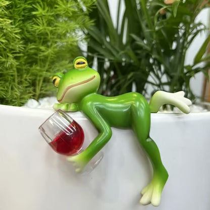 🔥HOT SALE🔥Miniature Frog Figurines Plant Decorations