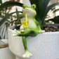 🔥HOT SALE🔥Miniature Frog Figurines Plant Decorations