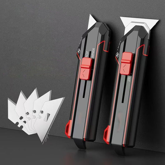 🔥Limited Time Offer 50% OFF🔥2-in-1 Cutting & Scraping Utility Knife