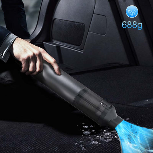 🚗 50% DE DESCONTO AGORA! ⚡ Aspirador de pó portátil sem fio de alta potência para carro – Sucção forte, uso em superfícies secas e úmidas, portátil para carro/casa 🧹