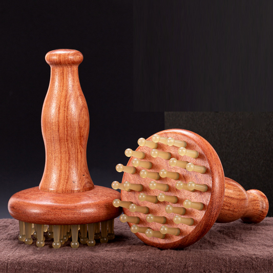 ⚡best seller worldwide 🔥Rubber Meridian Scalp Massage Comb💥50% off for a limited time⏳