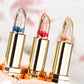 🔥The Hottest New Petal Jelly Color Changing Lipstick 💄Nourishing and Moisturizing Repair Dry Cracks No Color Loss, No Sticky Cup😍!