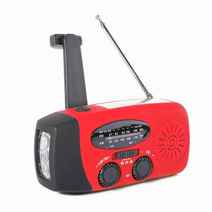 📢 LIMITED-TIME 50% OFF! 📻Multifunctional Portable Solar Emergency Radio – Power Bank, Hand Crank & Weather Alert for Outdoor & Crisis Preparedness