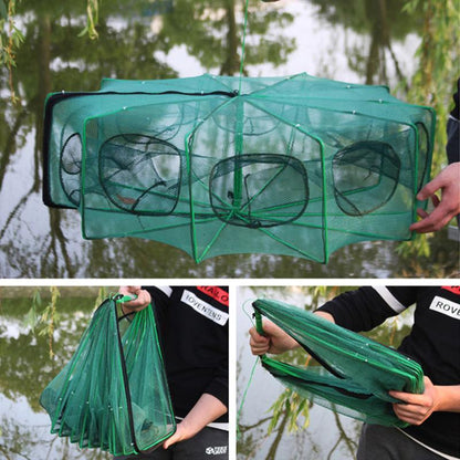 🦐🦀Apanhador de Peixes Automático e Dobrável – A Armadilha Inteligente para Capturas Maiores! 🎣✨