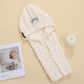 Large Hair Towel with Secure Band For Women