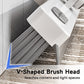 Multi-functional V-shaped Crevice Cleaning Brush
