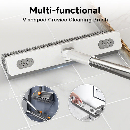 Multi-functional V-shaped Crevice Cleaning Brush