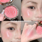 Flower Knows Strawberry Rococo Embossed Blush, Blush em Pó Matte Rosa Malva para as Bochechas, Maquiagem Facial Construível e Fácil de Esfumar