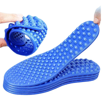 🦶✨ Palmilha de reflexologia podal com sola macia para todo o pé - para massagear o relaxamento a cada passo. Ideal para pés cansados, para uso diário ou longas caminhadas. 👣💆‍♂️