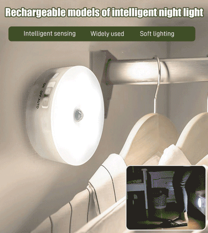 ⏳PROMOÇÃO LIMITADA COMPRE 2 GANHE 1 GRÁTIS!!✨Luzes noturnas com sensor de movimento 8LEDs