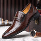🐊👞 Sapatos de couro confortáveis e luxuosos para homens 🔥✨ 🔥 FRETE GRÁTIS AGORA! 💥