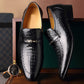 🐊👞 Sapatos de couro confortáveis e luxuosos para homens 🔥✨ 🔥 FRETE GRÁTIS AGORA! 💥