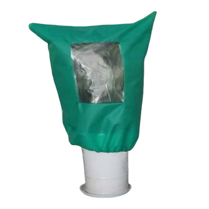 Cobertura de planta de inverno com proteção contra congelamento com zíper e cordão