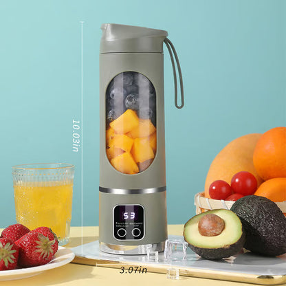 🔥Estoque limitado disponível com 50% de desconto🔥Liquidificador espremedor digital multimodo - display LED inteligente, adequado para dieta, design à prova de vazamentos para smoothies, dieta líquida, shakes e comida para bebês