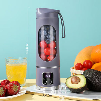 🔥Estoque limitado disponível com 50% de desconto🔥Liquidificador espremedor digital multimodo - display LED inteligente, adequado para dieta, design à prova de vazamentos para smoothies, dieta líquida, shakes e comida para bebês