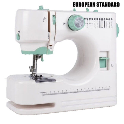 Máquina de costura elétrica doméstica compacta
