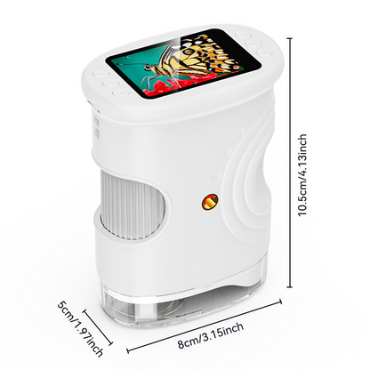 Microscópio portátil de bolso para crianças