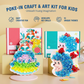 Kit de artesanato e arte Poke-In para crianças