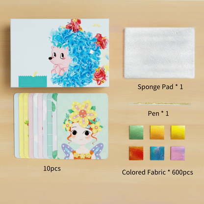 Kit de artesanato e arte Poke-In para crianças