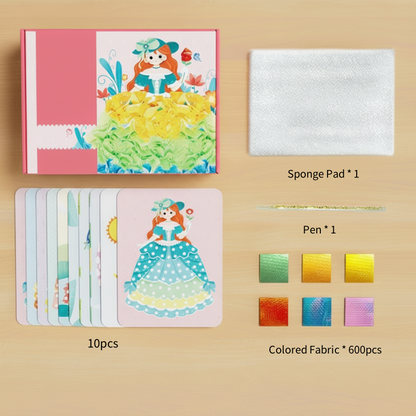 Kit de artesanato e arte Poke-In para crianças