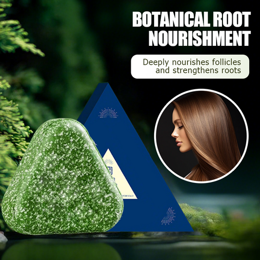 Barra de shampoo natural para fortalecer o cabelo