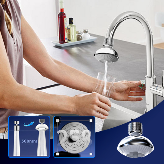 Arejador de torneira pressurizada giratória 360°