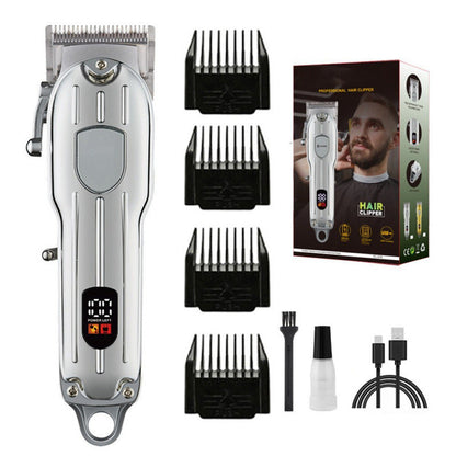 Máquina de cortar cabelo poderosa e recarregável de longa duração