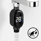 Termômetro de chuveiro Celsius com display LED à prova d'água