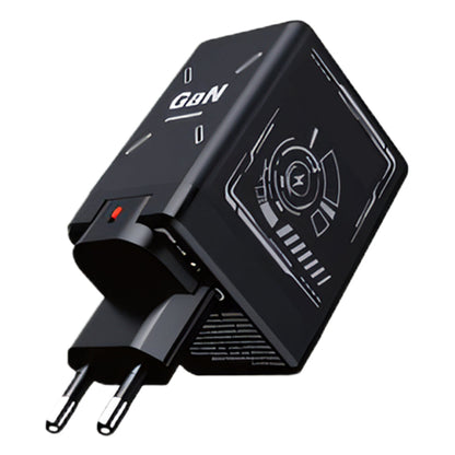 Carregador de parede retrátil com cabos duplos