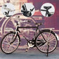 1: 10 Simulação Mini DIY Retro Modelo de Bicicleta Ornamento