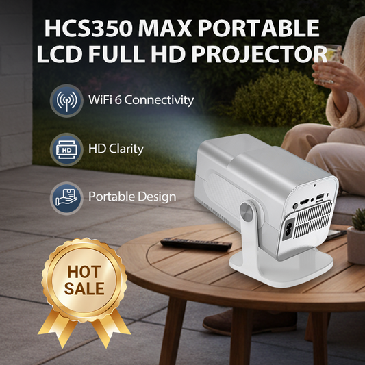 Projetor LCD Full HD portátil HCS350Max