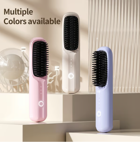 🔥Christmas 50% Off🎄USB Cordless Negative Ion Hair Straightening Comb🎄Buy 2 for Free Shipping