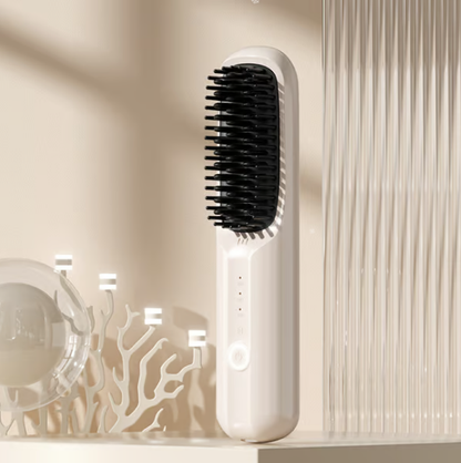 🔥Christmas 50% Off🎄USB Cordless Negative Ion Hair Straightening Comb🎄Buy 2 for Free Shipping