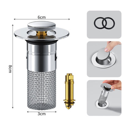 Filtro de drenagem de piso de aço inoxidável