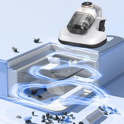 Aspirador de pó duplo para remoção de ácaros