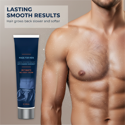 🎁🧴 Creme Depilatório de Ação Rápida para Homens – Pele Lisa em Minutos sem Irritação! 🔥✨
