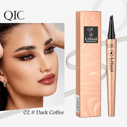 ✏️ COMPRE 1 GANHE 1 GRÁTIS! ✨ Lápis de sobrancelha Microblading 3D – ponta de 4 pontas, pinceladas naturais e à prova d'água 🖌️