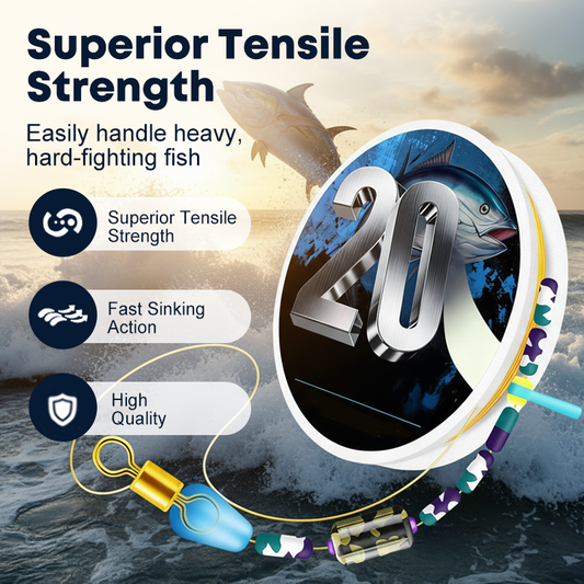 Heavy-Duty Knotless Nylon Fishing Lines