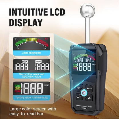 Medidor de umidade não destrutivo sem pino