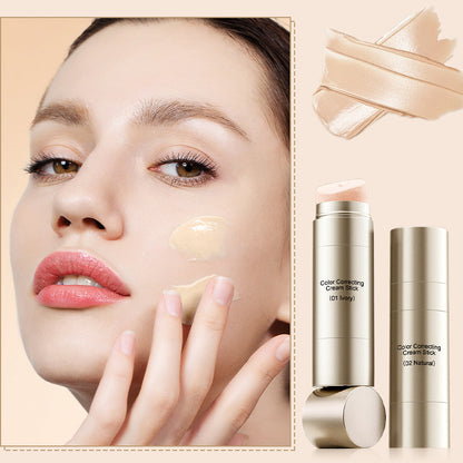 Creme em bastão corretivo e hidratante de cor