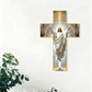✝️Compre Mais, Ganhe Mais✨ Cruz de Parede Retrô de Jesus Cristo - Design Vintage em Madeira com Simbolismo da Fé para Toque Espiritual na Decoração da Casa 🌟🕊️